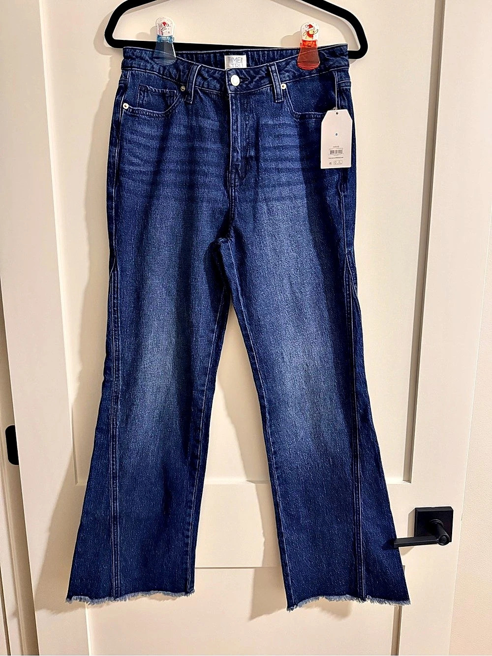 Time and Tru High Rise Flare Jeans Flare Jeans in Blue Size 8 NWT